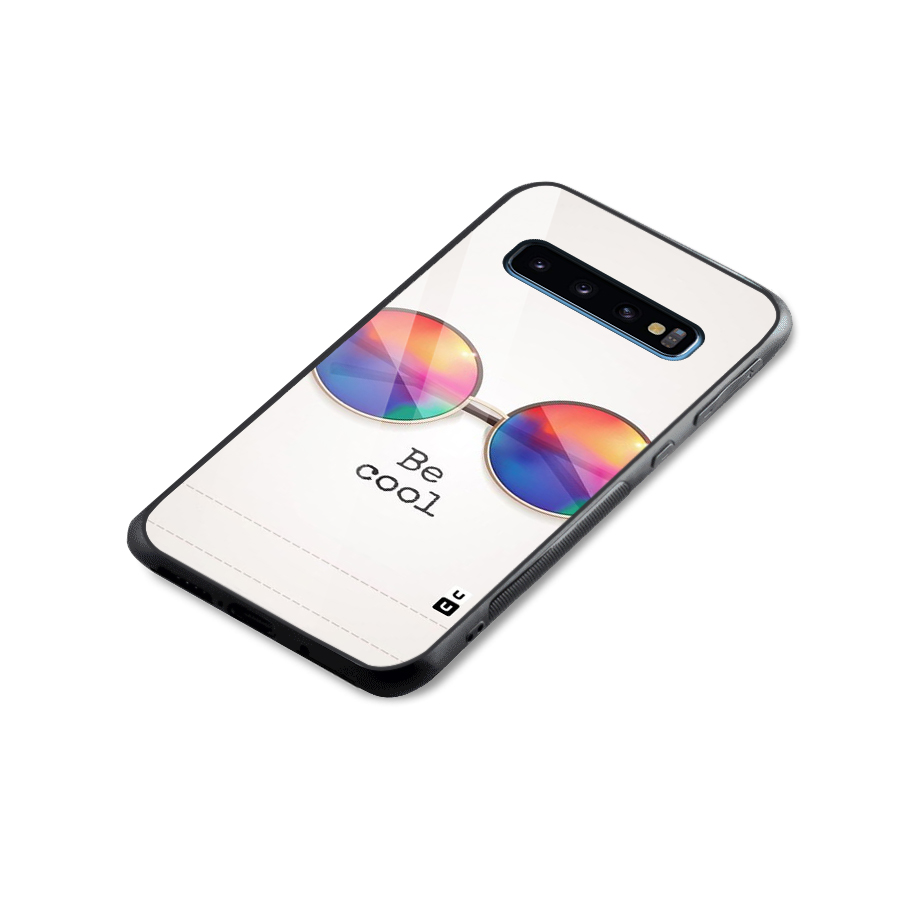 Be Cool Glass Back Case for Galaxy S10