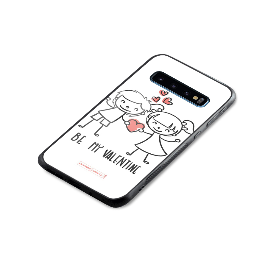 Be My Valentine Glass Back Case for Galaxy S10