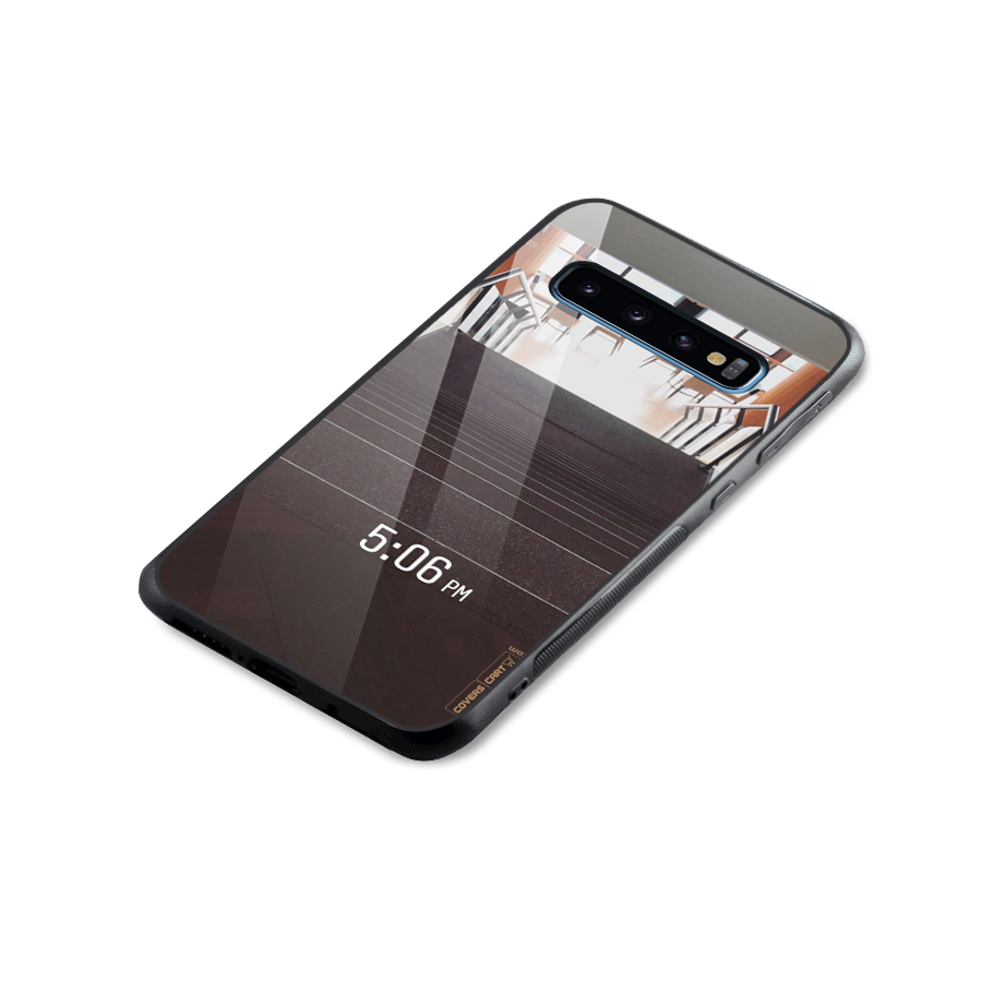 Beautiful Staircase Glass Back Case for Galaxy S10
