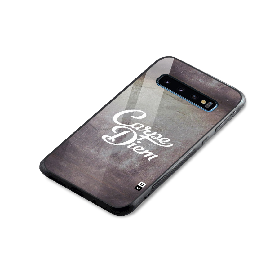 Board Diem Glass Back Case for Galaxy S10