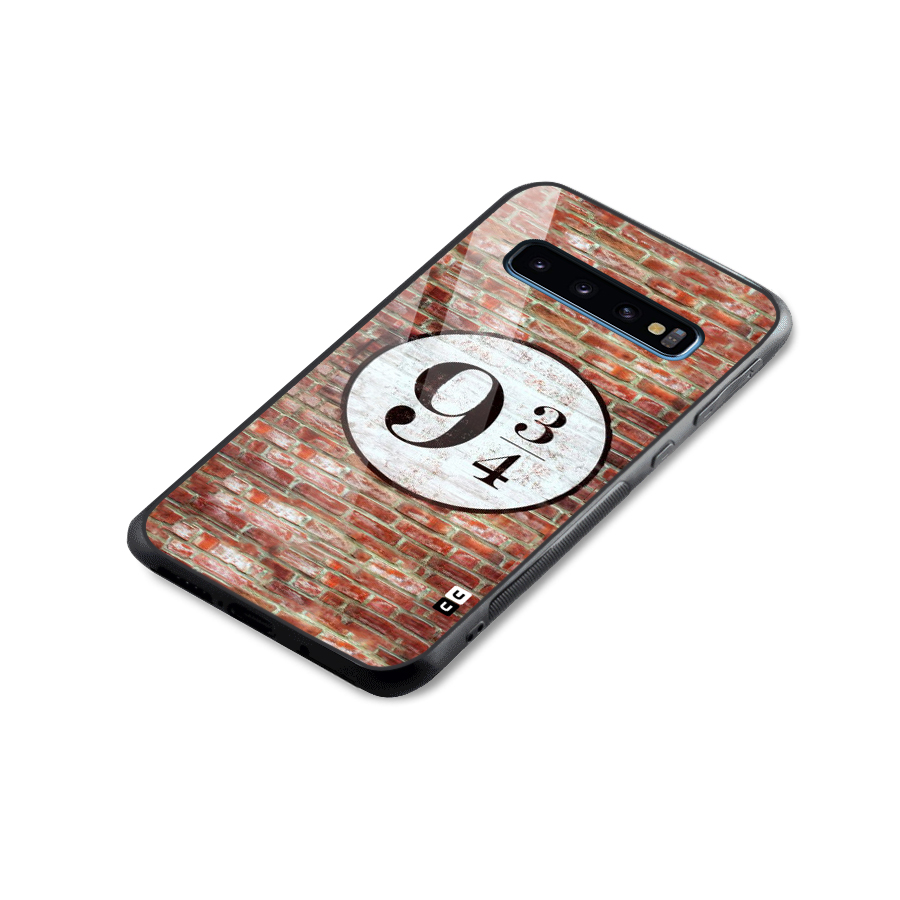 Brick Bang Glass Back Case for Galaxy S10