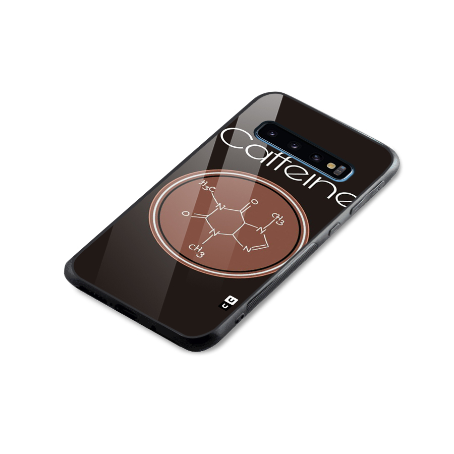 Caffeine Making Glass Back Case for Galaxy S10