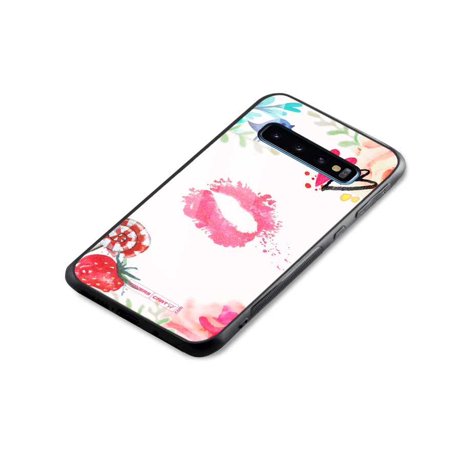 Chirpy Glass Back Case for Galaxy S10