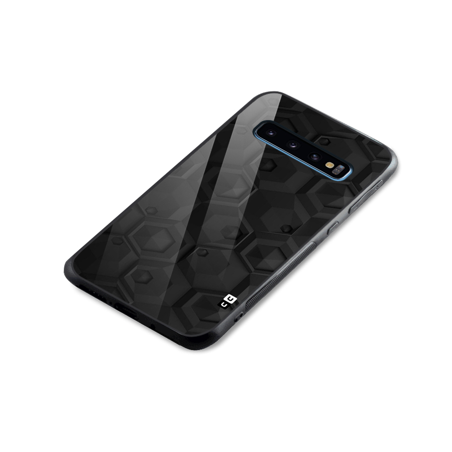 Classic Hexa Glass Back Case for Galaxy S10