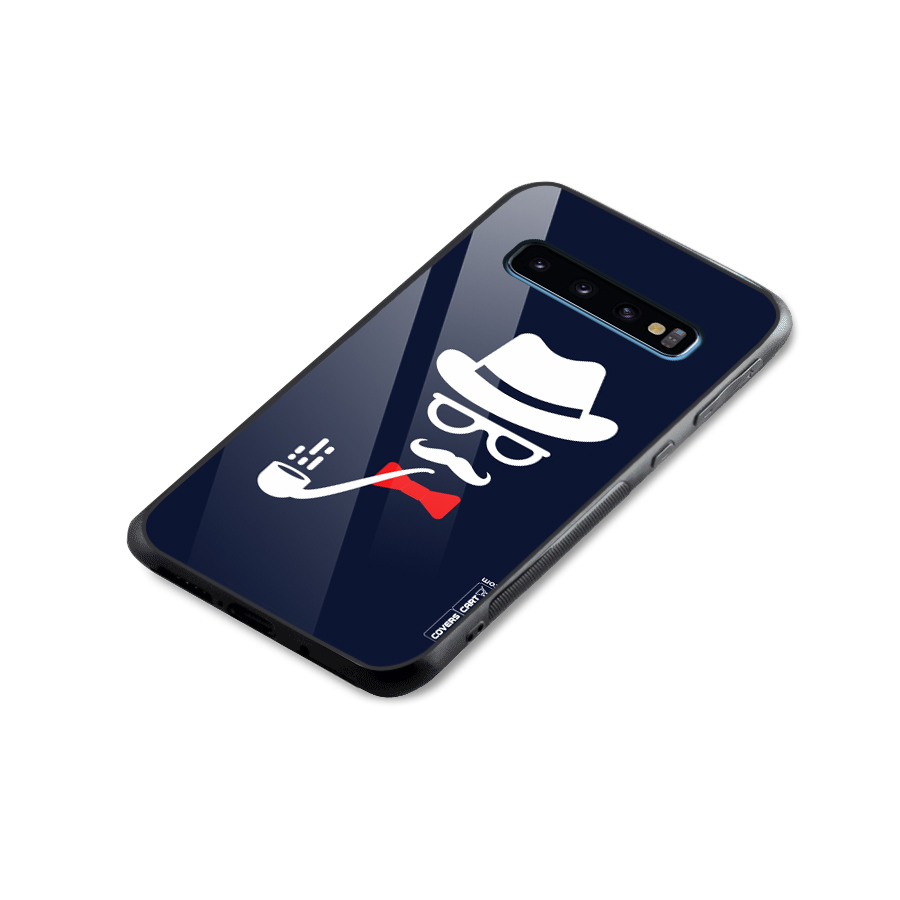 Classy Dad Glass Back Case for Galaxy S10