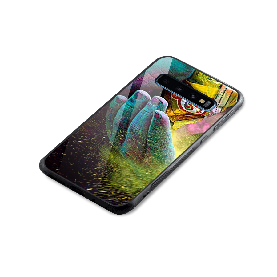 Colours Glass Back Case for Galaxy S10