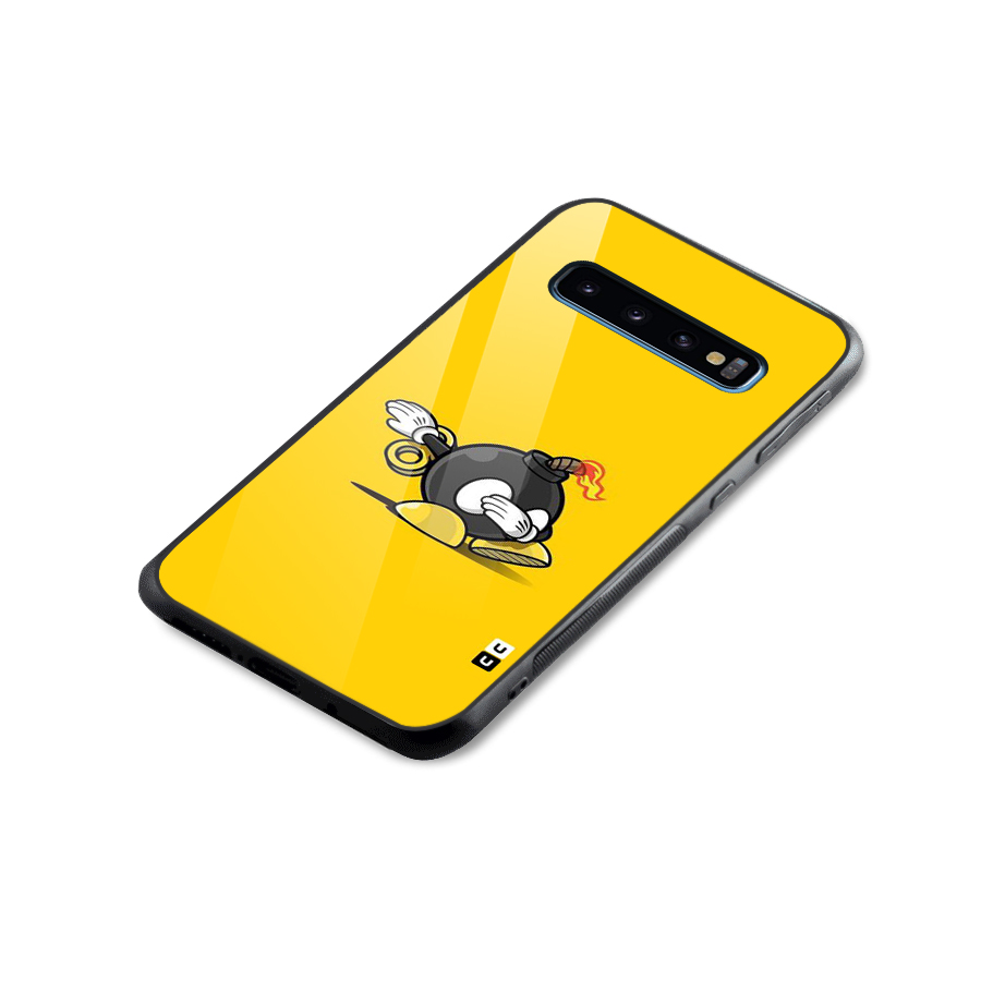Dab Bomb Glass Back Case for Galaxy S10