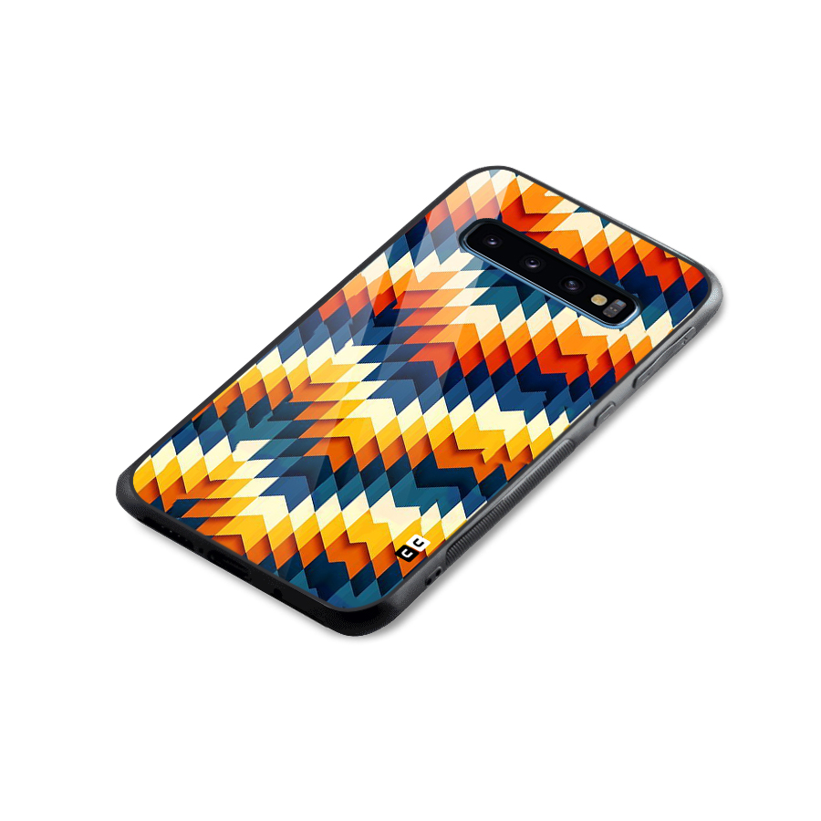Delightful Design Glass Back Case for Galaxy S10