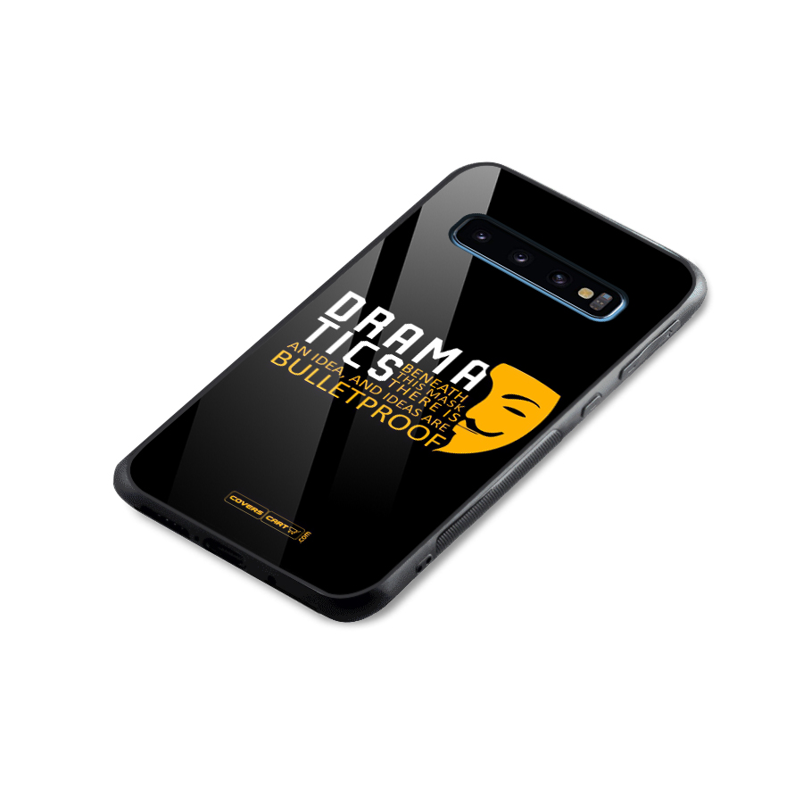 Dramatics Glass Back Case for Galaxy S10