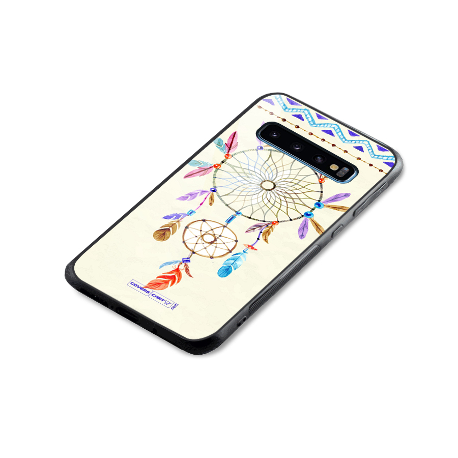 Dream Catcher Glass Back Case for Galaxy S10