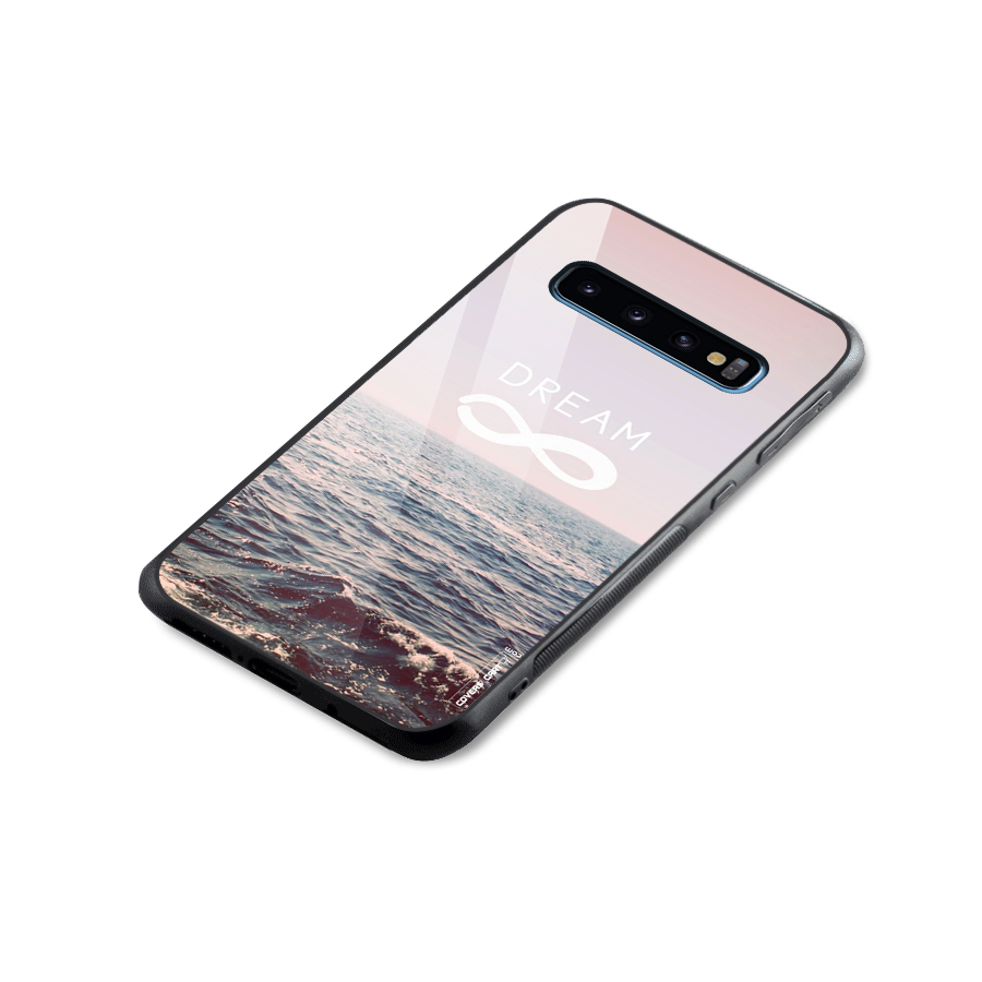 Dream Infinity Glass Back Case for Galaxy S10