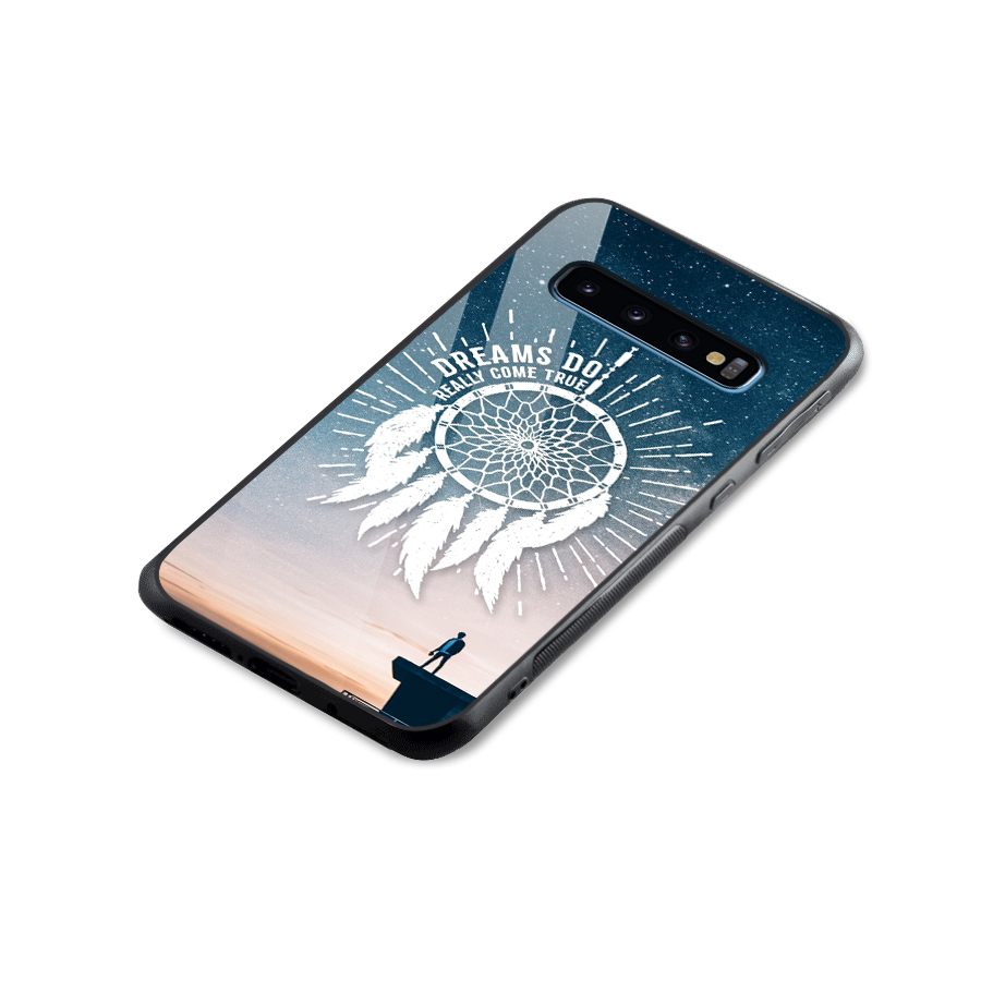 Dreams Do Come True Glass Back Case for Galaxy S10