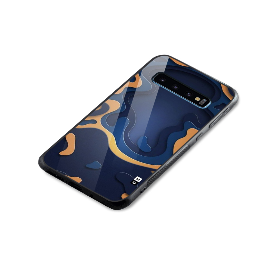 Drops Flow Glass Back Case for Galaxy S10