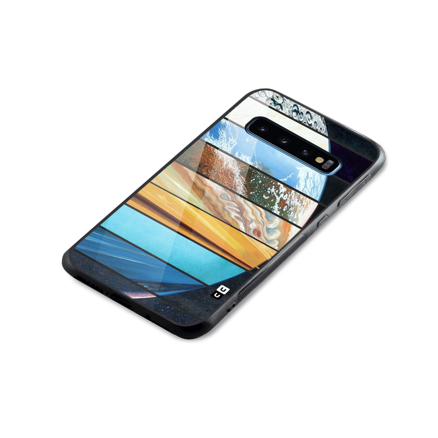 Earthly Design Glass Back Case for Galaxy S10