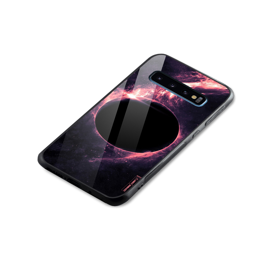 Exotic Design Glass Back Case for Galaxy S10
