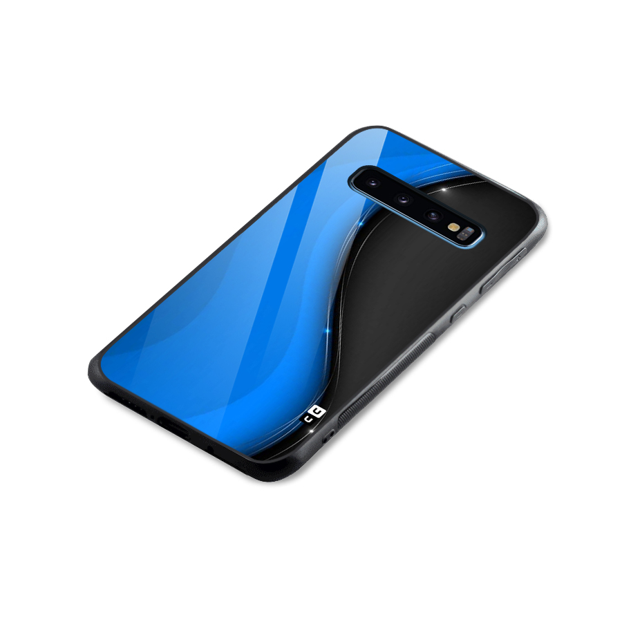 Flowing Colors Glass Back Case for Galaxy S10