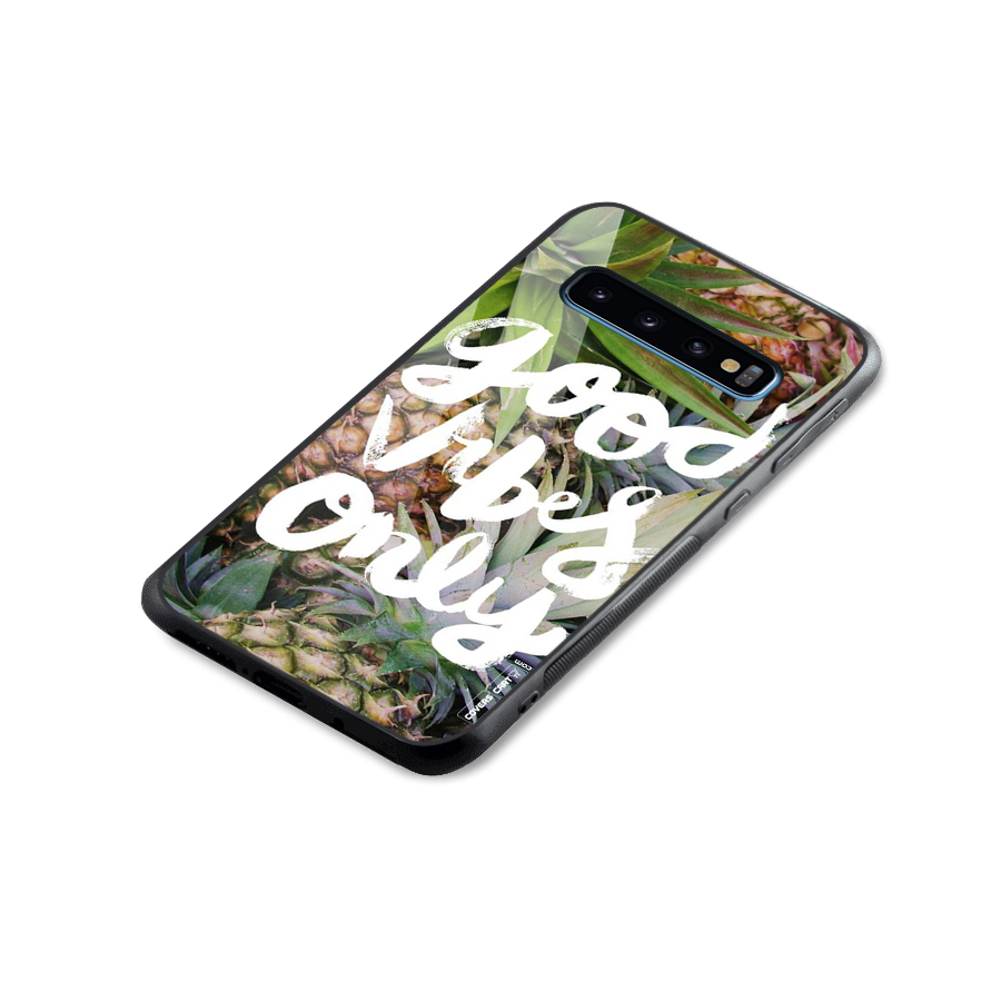 Forest Vibes Glass Back Case for Galaxy S10