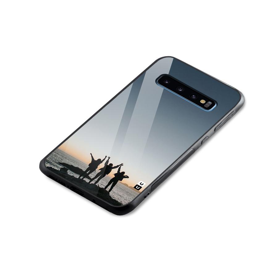 Friendship Glass Back Case for Galaxy S10