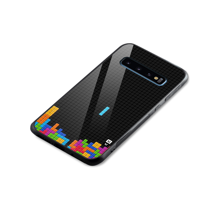 Game Play Glass Back Case for Galaxy S10