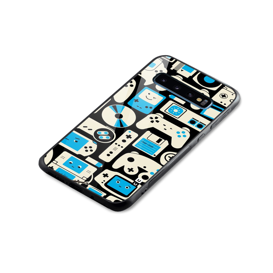 Gamers Glass Back Case for Galaxy S10
