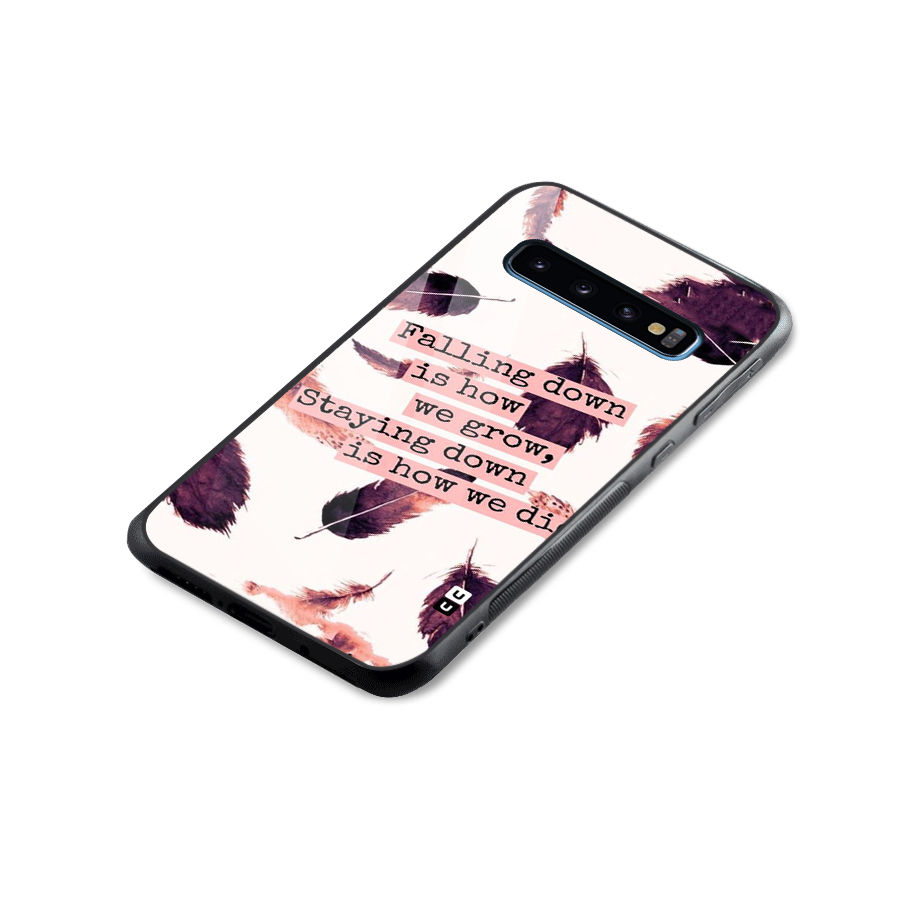 Grow Glass Back Case for Galaxy S10