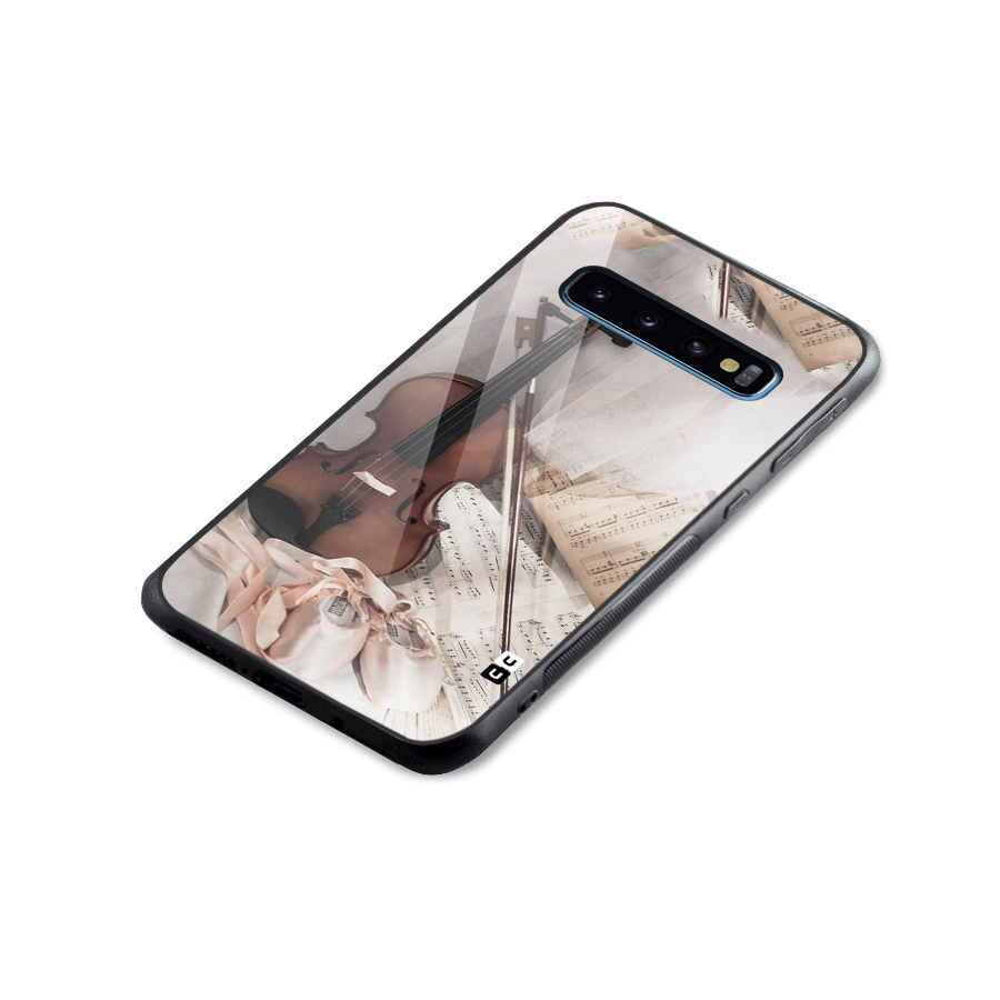 Guitar And Co Glass Back Case for Galaxy S10