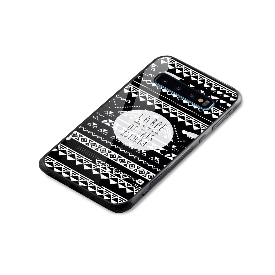 Hell Diem Glass Back Case for Galaxy S10