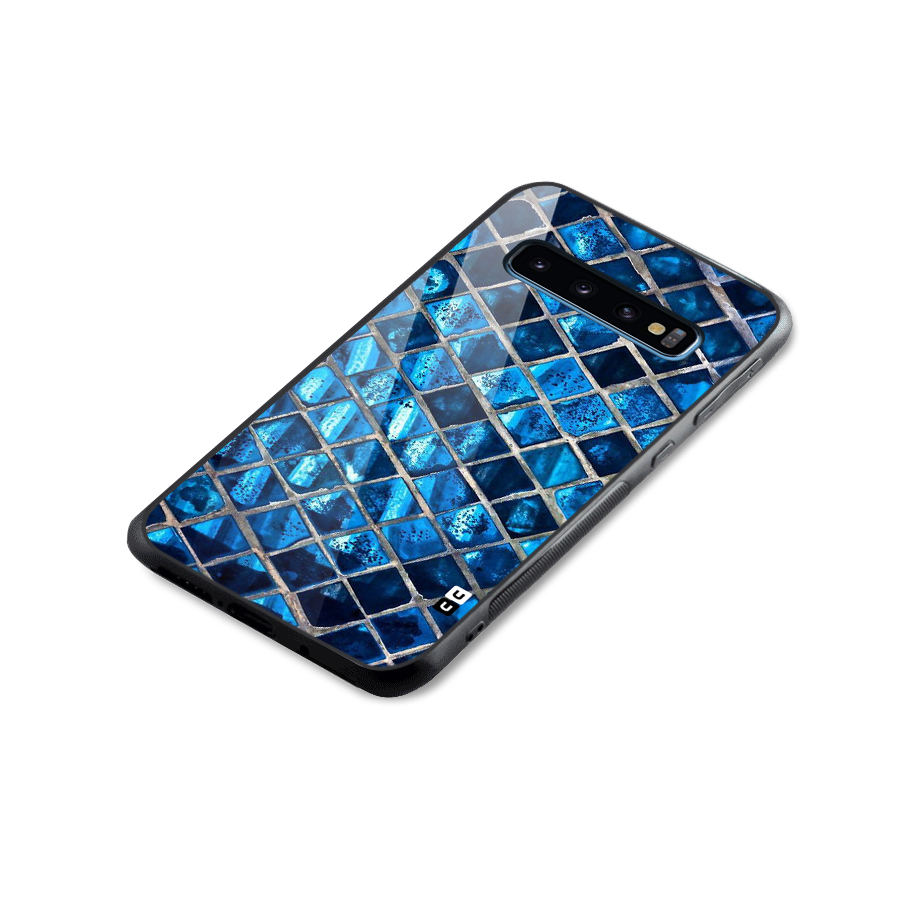 Home Tiles Design Glass Back Case for Galaxy S10