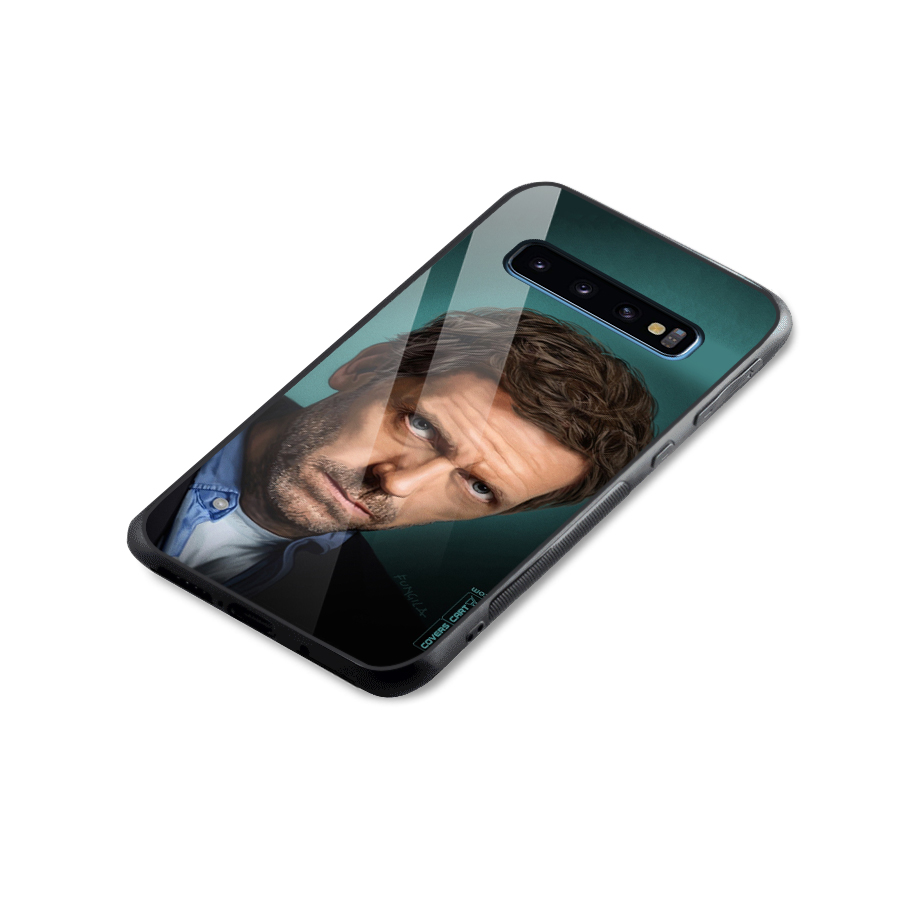House MD Glass Back Case for Galaxy S10
