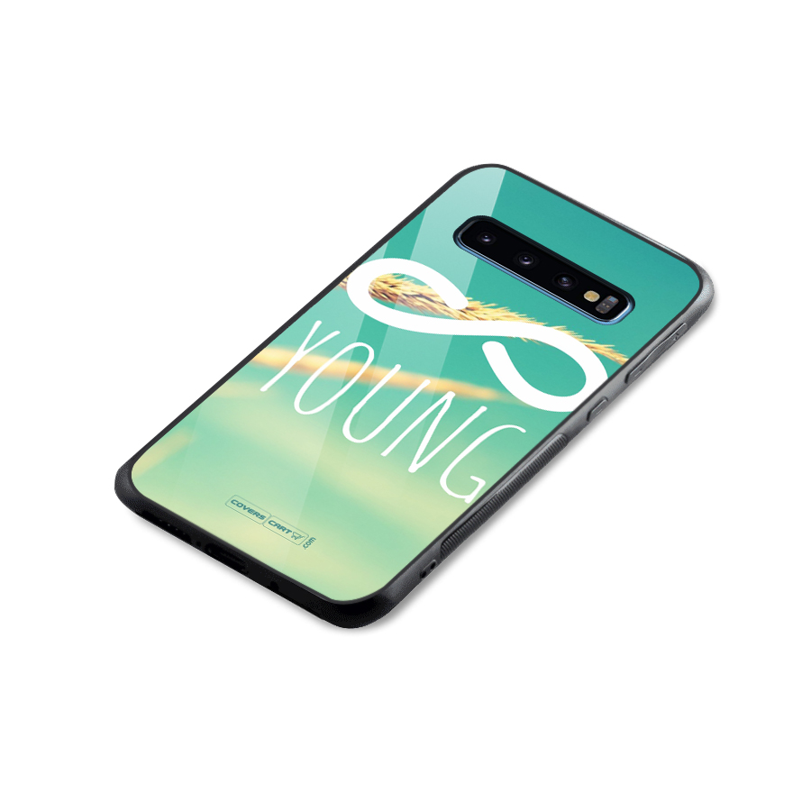 Infinity Young Glass Back Case for Galaxy S10