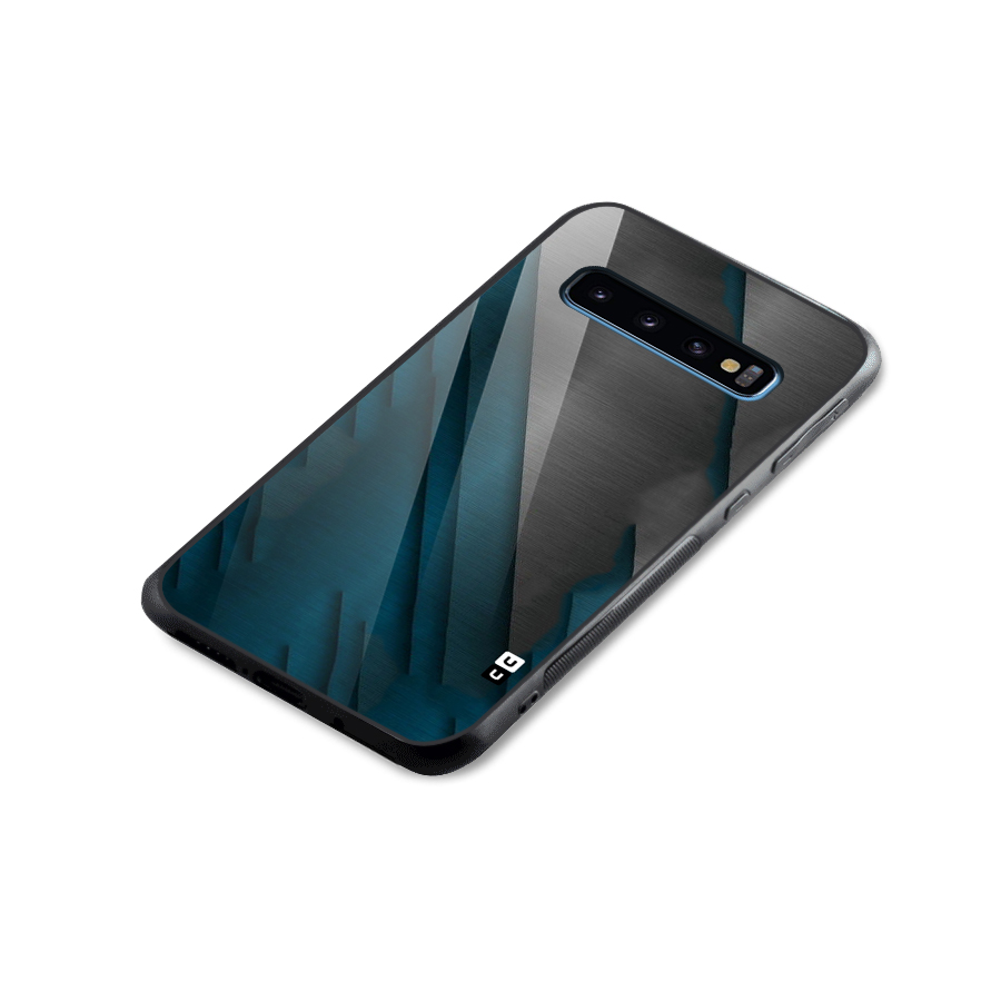 Just Lines Glass Back Case for Galaxy S10