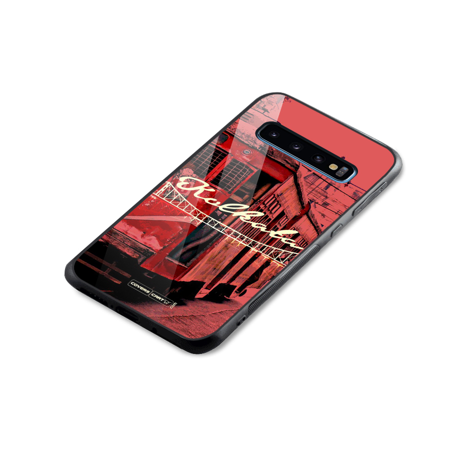 Kolkata Citystyle Glass Back Case for Galaxy S10