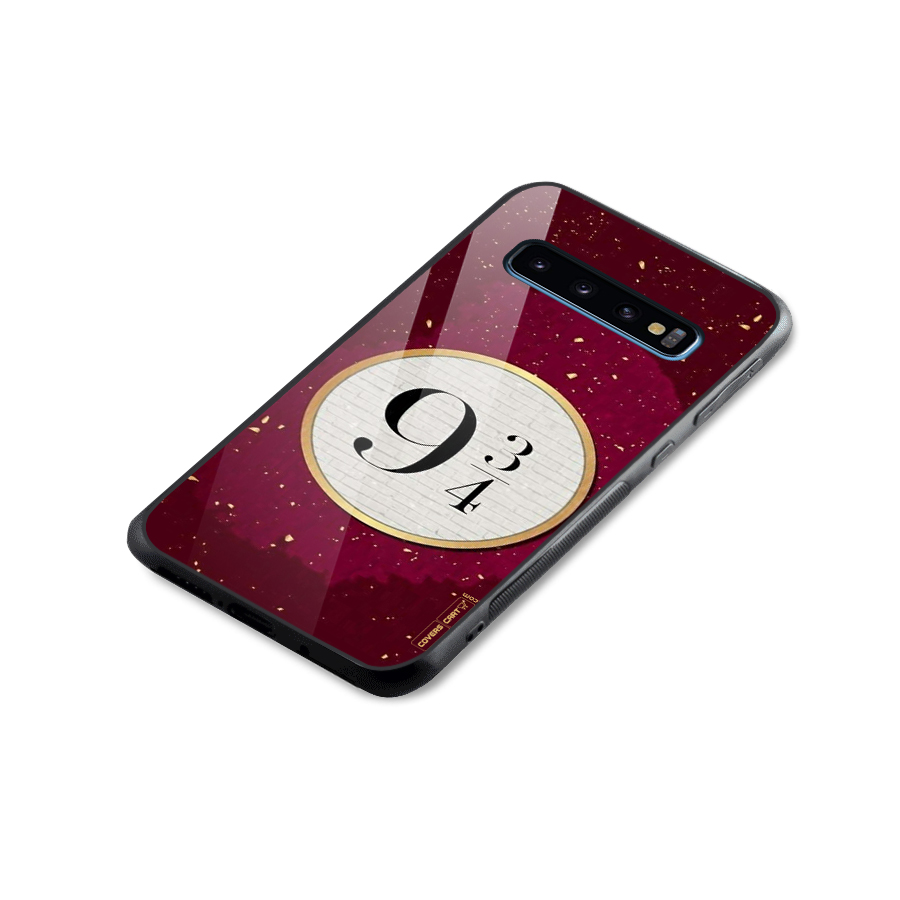 Magic Number Glass Back Case for Galaxy S10