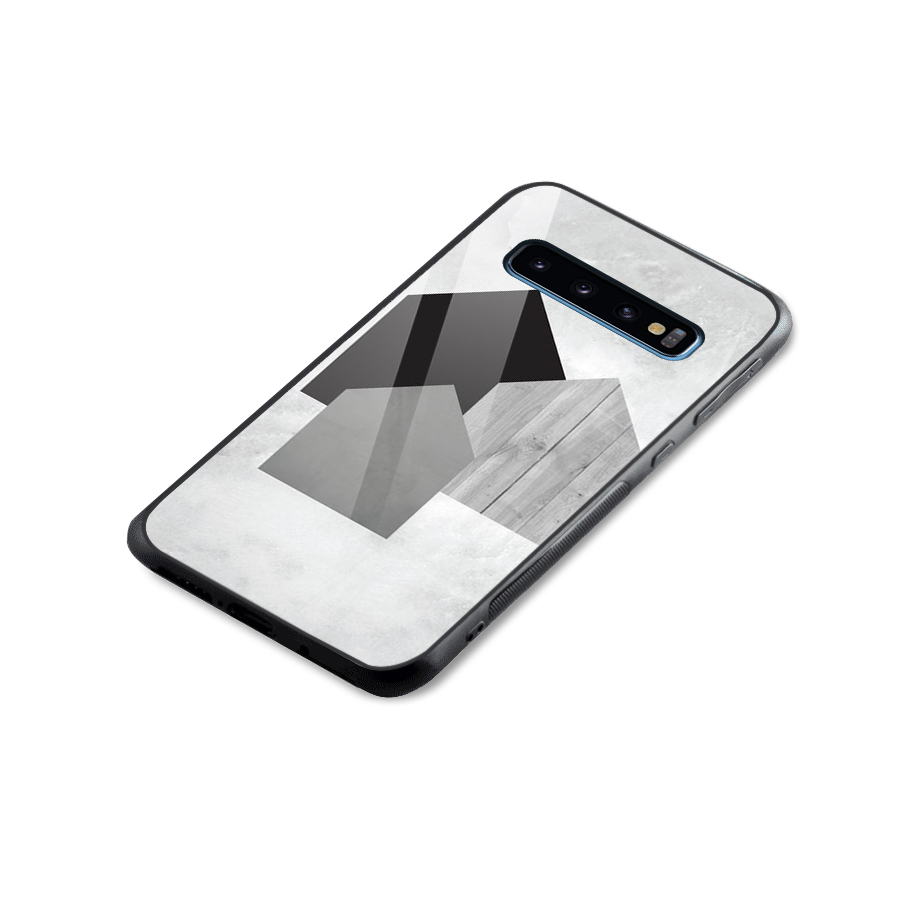 Marble Poster Glass Back Case for Galaxy S10