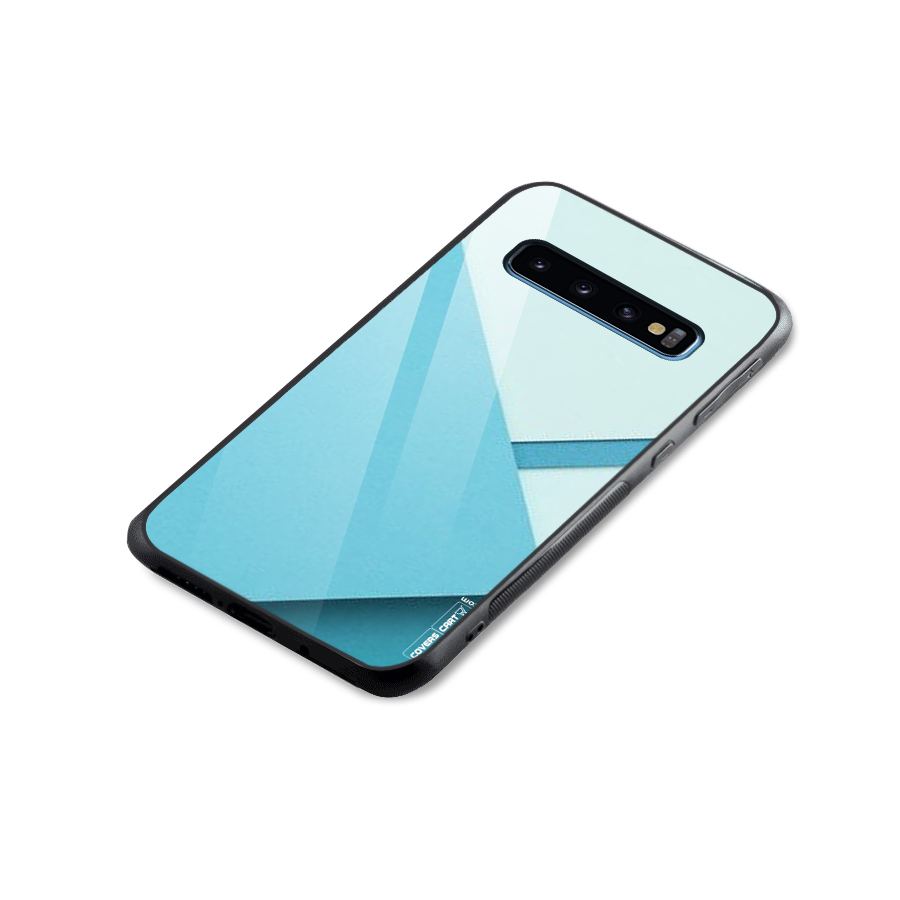 Material Design Glass Back Case for Galaxy S10