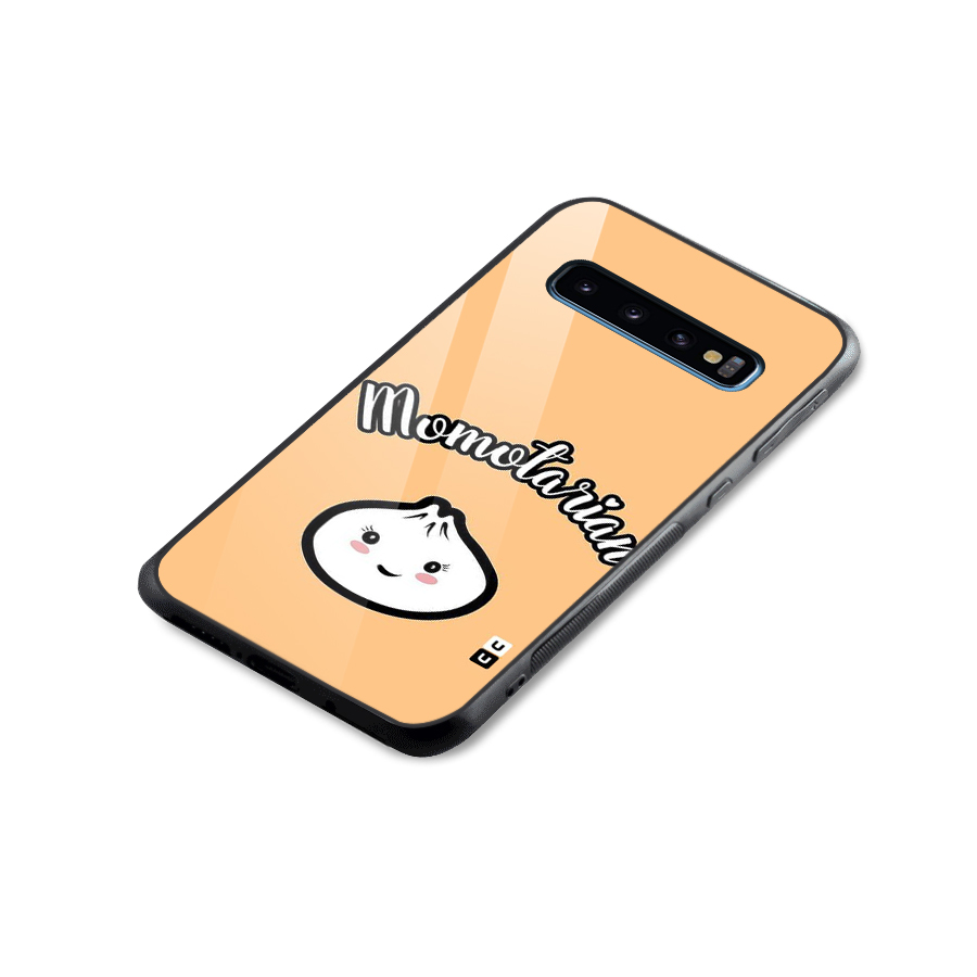 Momotarian Glass Back Case for Galaxy S10