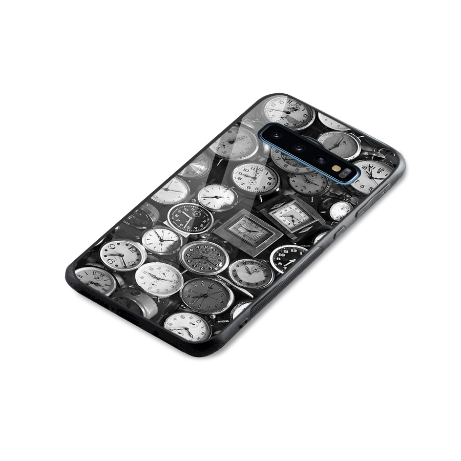 Monochrome Collection Glass Back Case for Galaxy S10