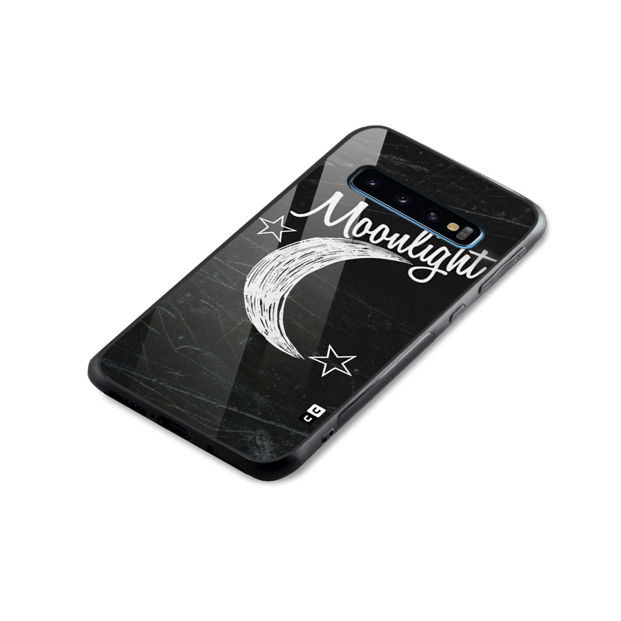 Moon Light Glass Back Case for Galaxy S10