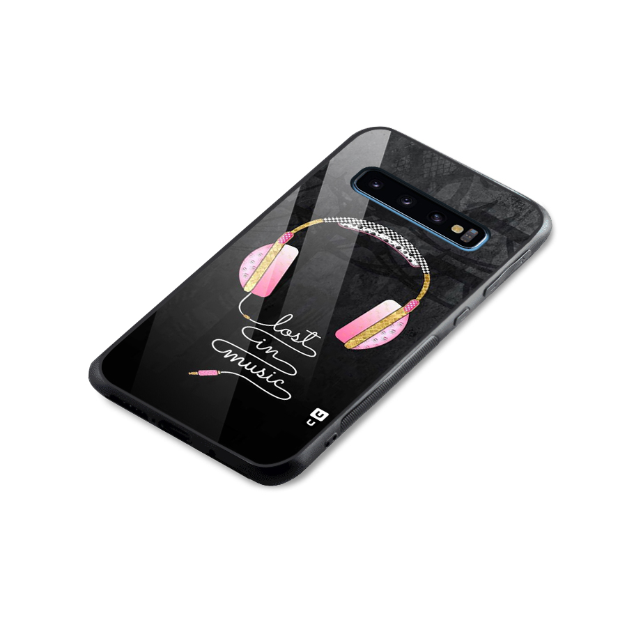 Music Lost Glass Back Case for Galaxy S10