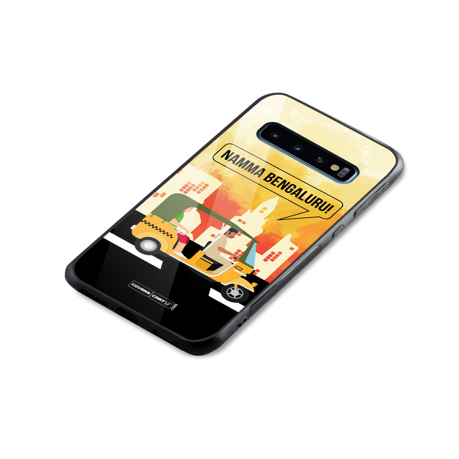 Namma Bengaluru Glass Back Case for Galaxy S10