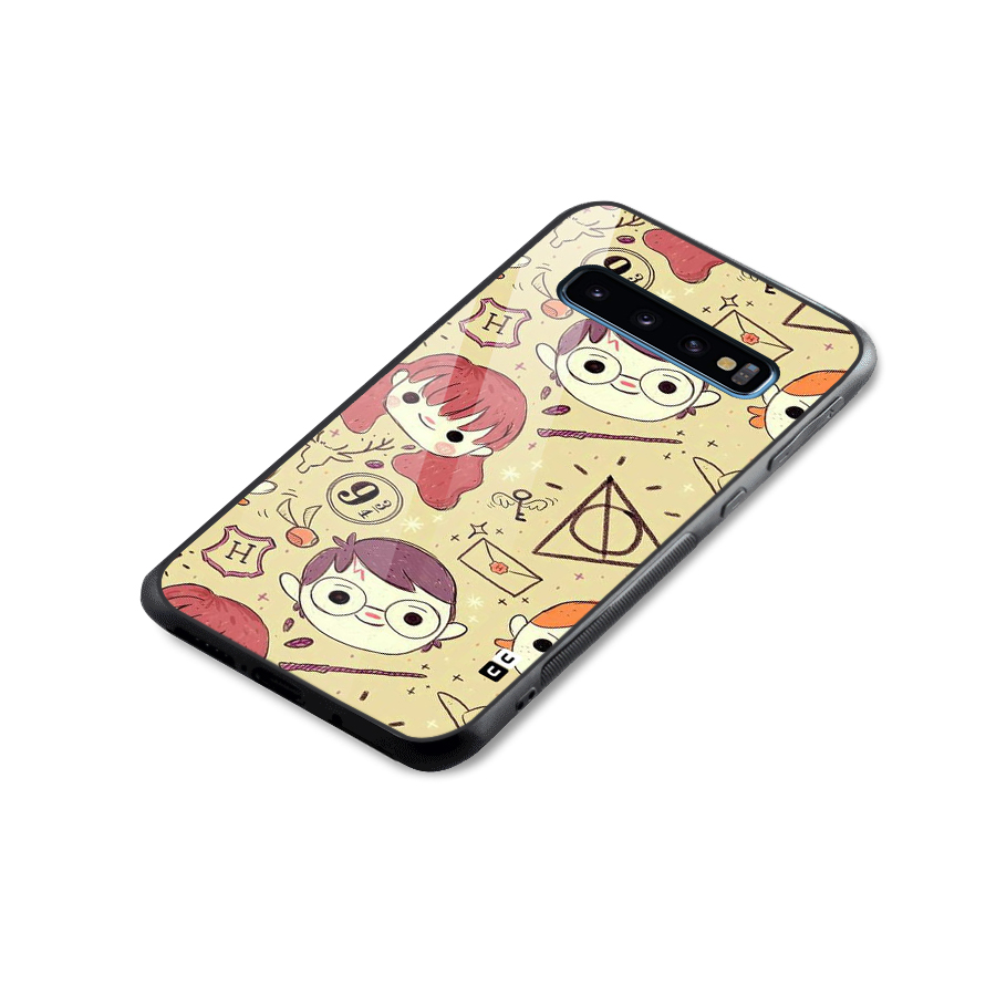 Nerds Glass Back Case for Galaxy S10