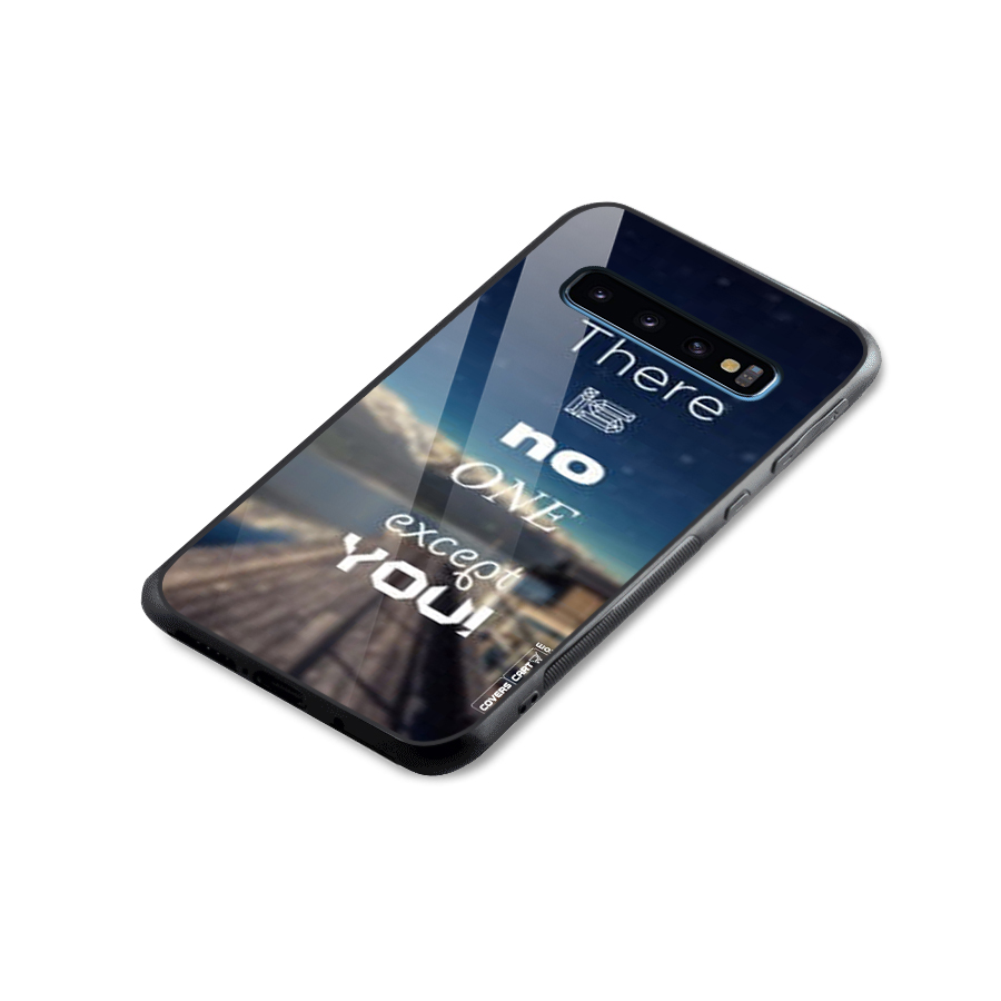 No One But You Glass Back Case for Galaxy S10