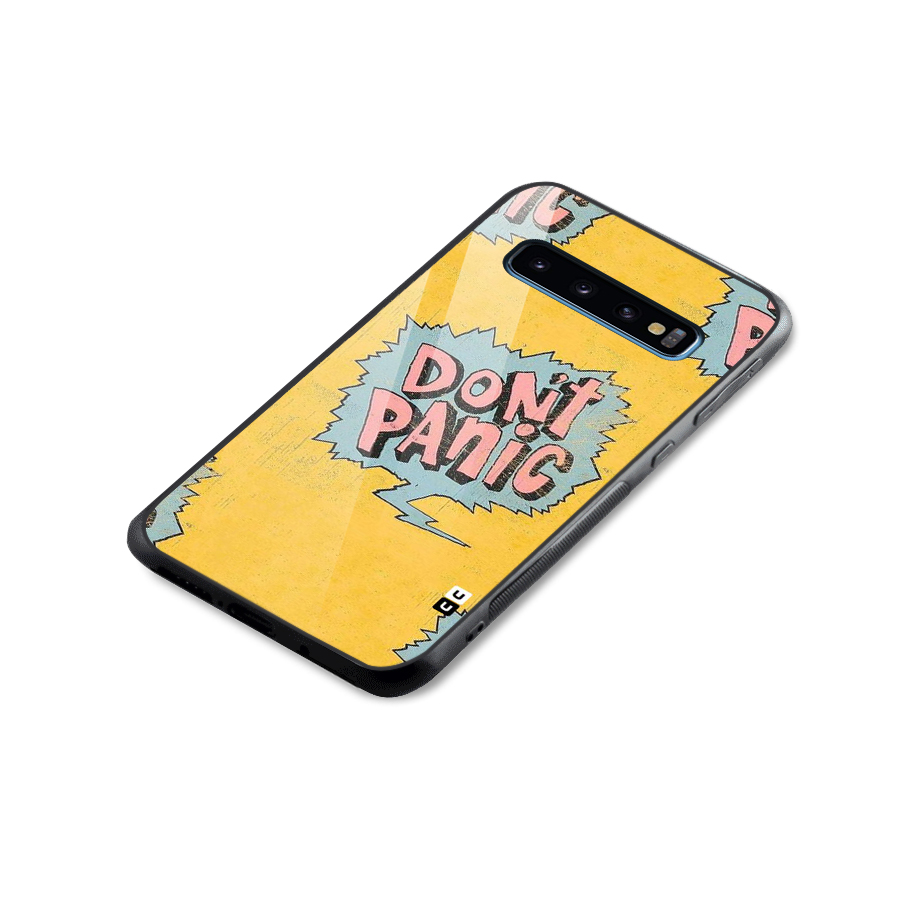 No Panic Glass Back Case for Galaxy S10