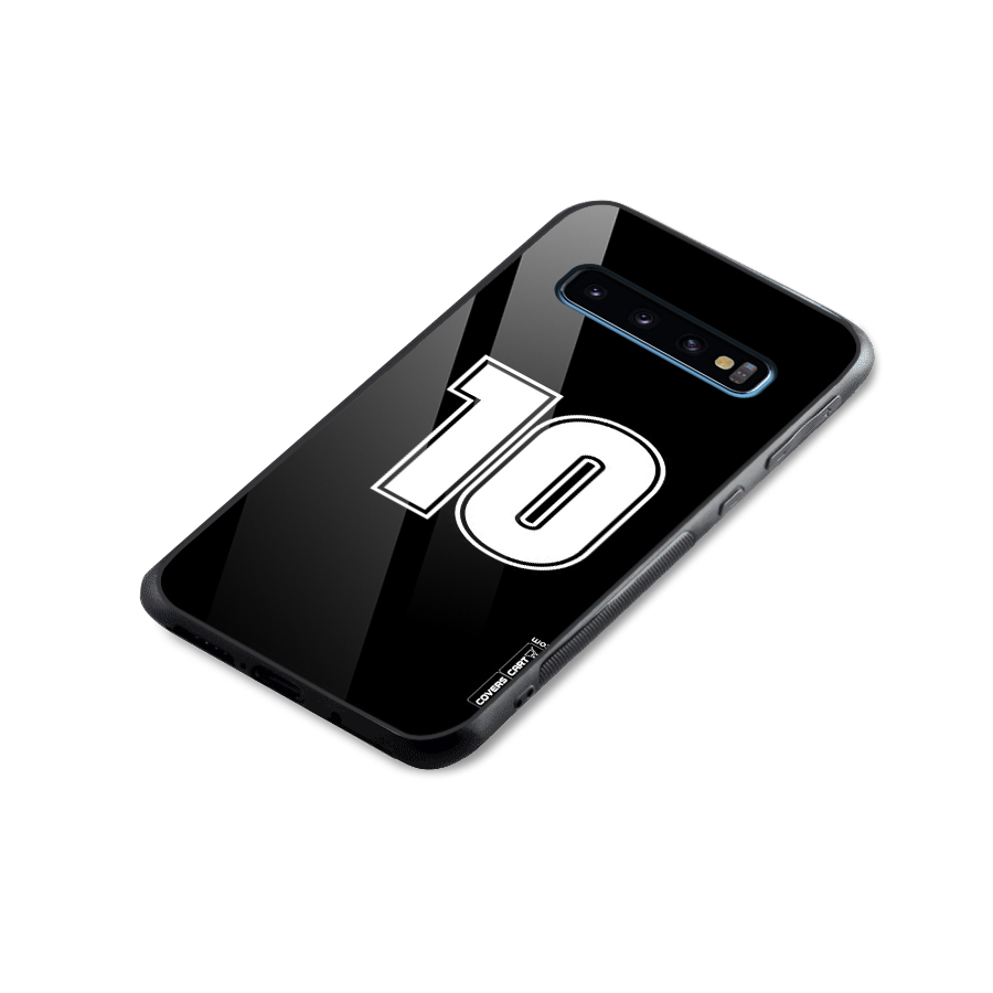 Number 10 Glass Back Case for Galaxy S10