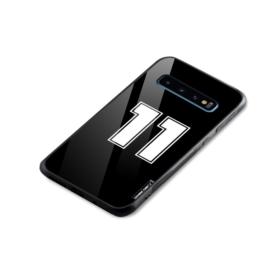 Number 11 Glass Back Case for Galaxy S10