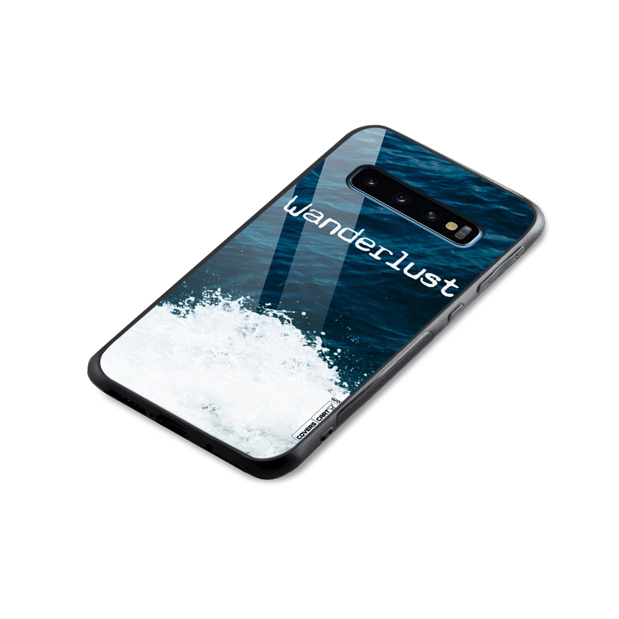 Ocean Wanderlust Glass Back Case for Galaxy S10