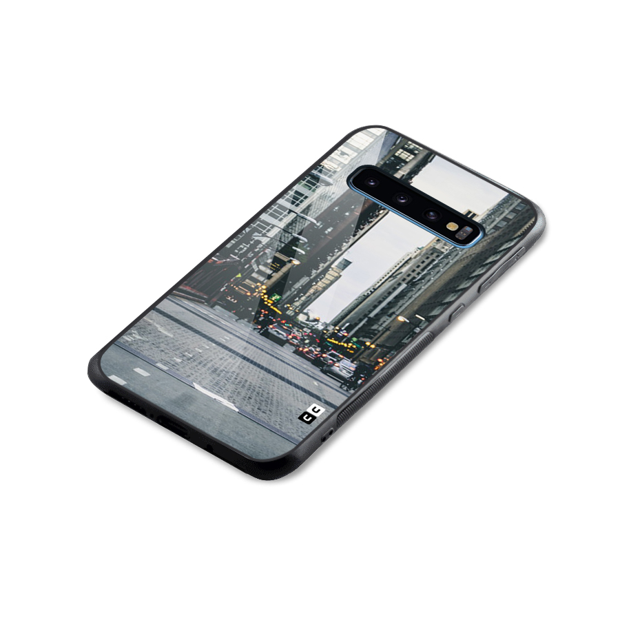 Only Streets Glass Back Case for Galaxy S10