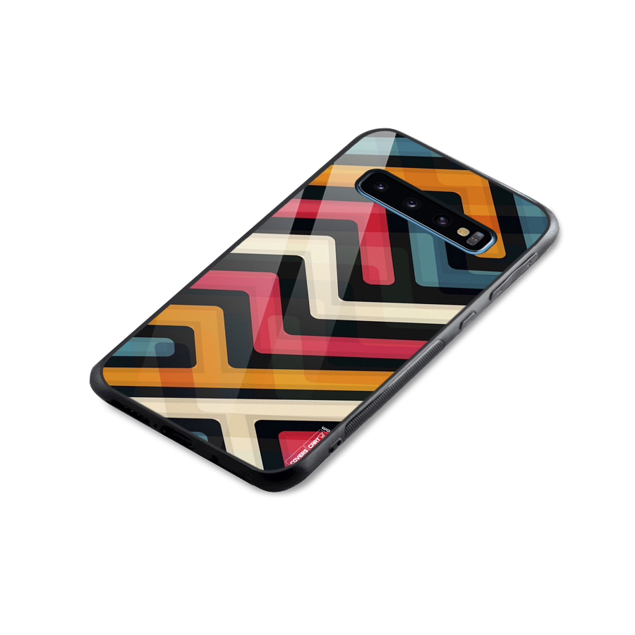 Pipelines Glass Back Case for Galaxy S10