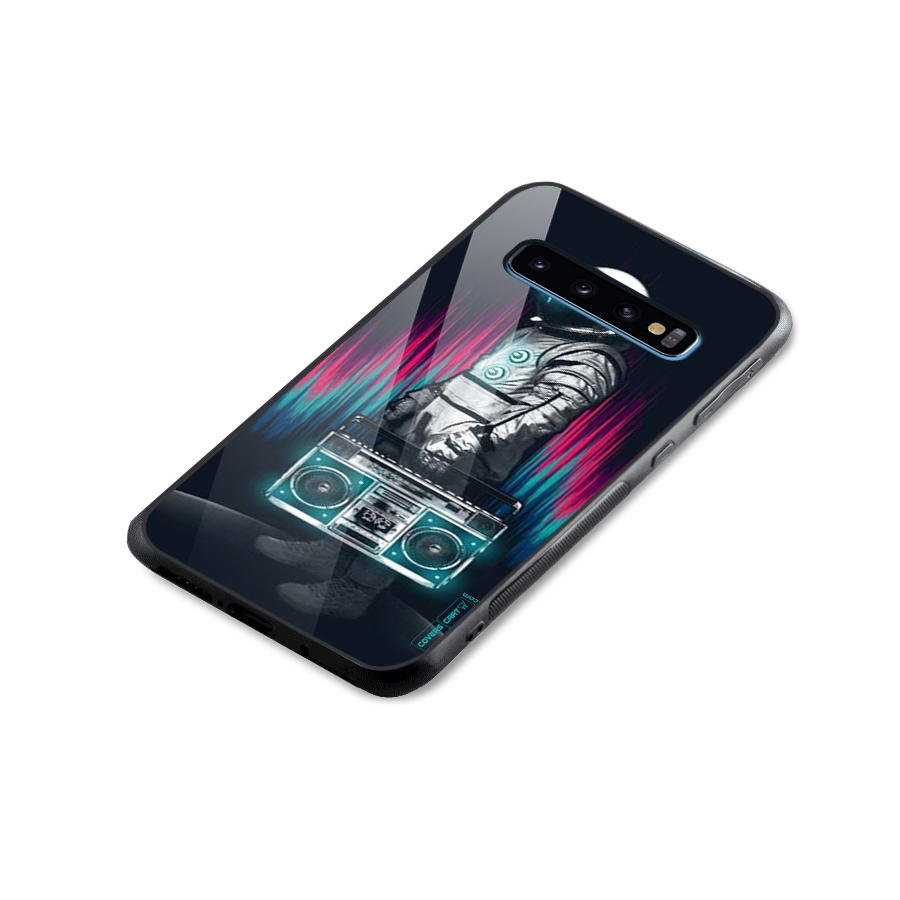 Radio Man Glass Back Case for Galaxy S10