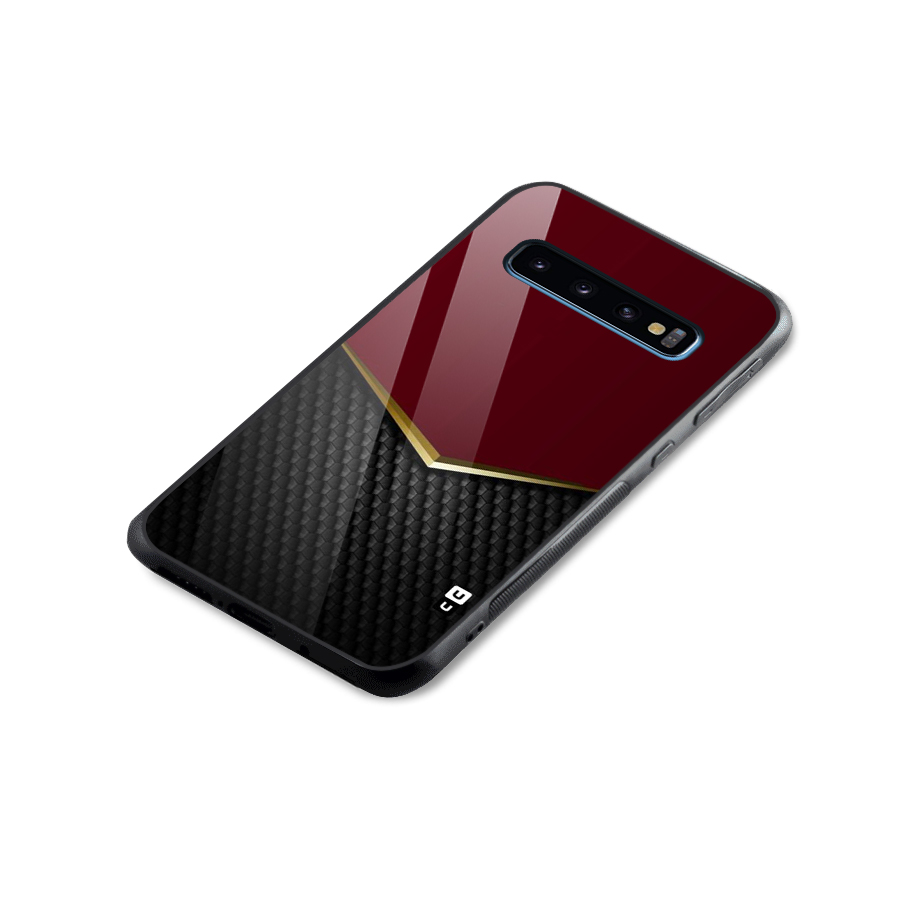 Rich Design Glass Back Case for Galaxy S10